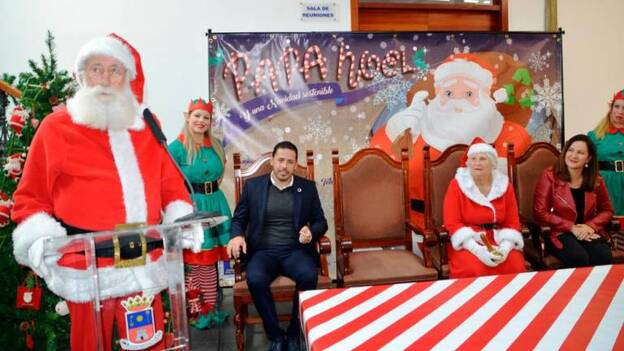 El Papá Noel más sostenible volverá a impregnar de magia Los Llanos