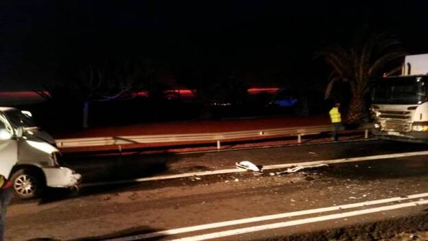 Heridos graves en un accidente en Tías