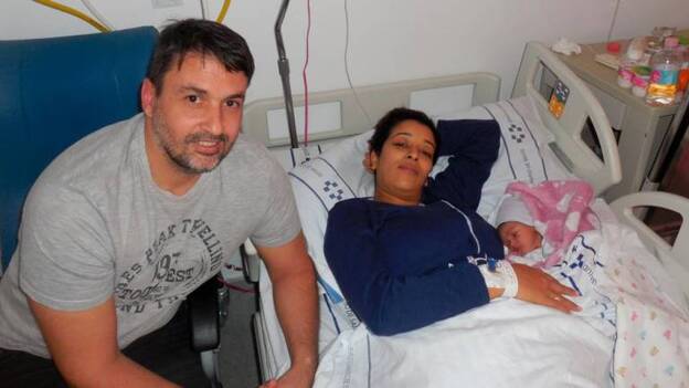 Sheila, el primer nacimiento de 2020 en Fuerteventura