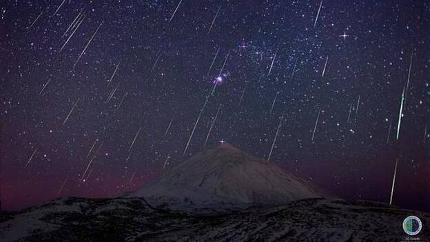 La lluvia de estrellas más intensa se verá en Canarias