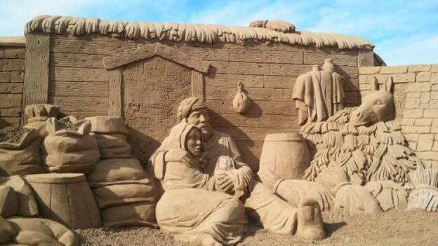 El Belén de Arena cierra con 215.000 visitantes