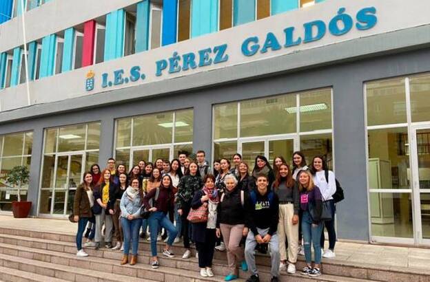 Intercambio europeo en el instituto Pérez Galdós