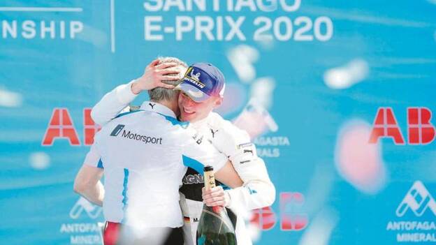 Günther vence en el e-Premio de Santiago