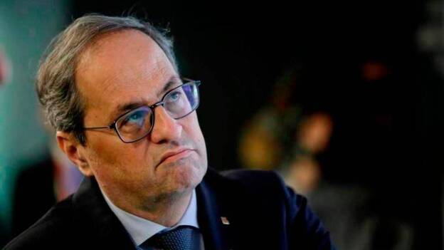 La Mesa del Parlament avala retirar la condición de diputado a Torra