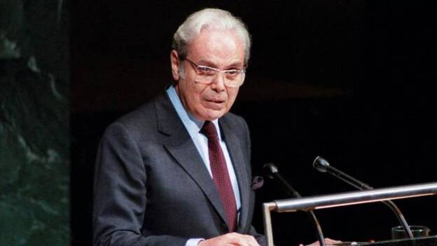 Muere a los 100 años Javier Pérez de Cuéllar