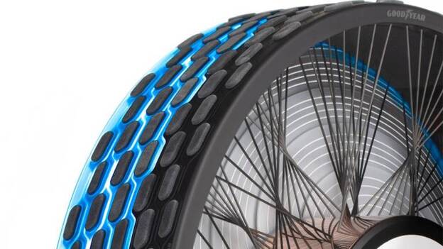 Goodyear presenta reCharge, el neumático regenerativo