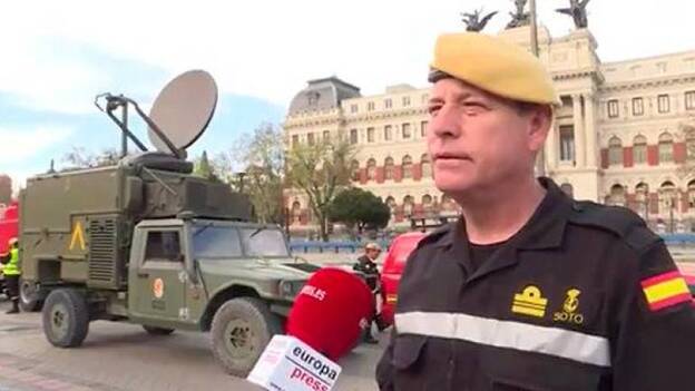 La UME despliega 350 efectivos en siete grandes ciudades