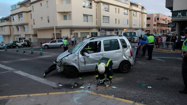 Puerto del Rosario registra unos 730 siniestros de tráfico por año