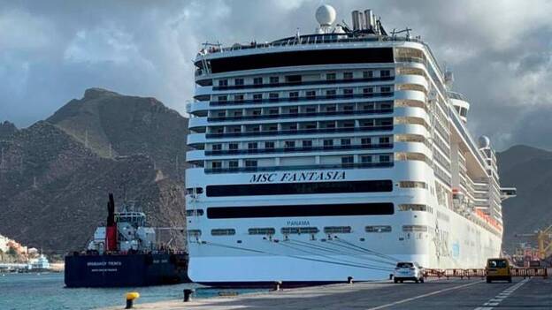 Diez cruceros piden fondear por larga estancia en Santa Cruz de Tenerife