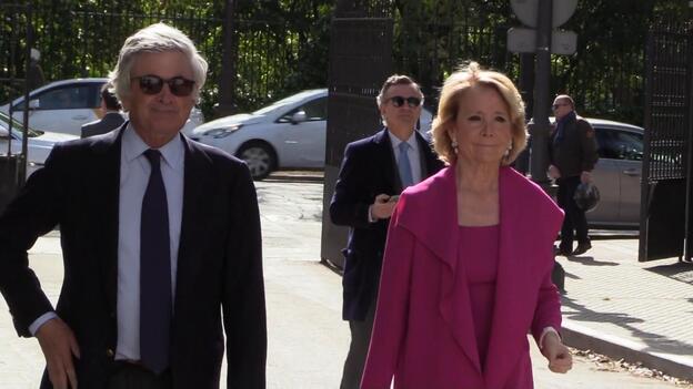 Aguirre y su marido reciben el alta tras ser ingresados