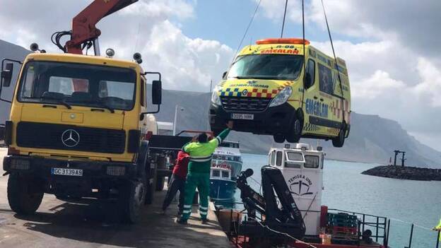 Ambulancia para La Graciosa