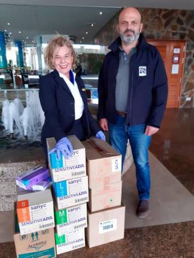 El Grupo Anfi dona 6.000 guantes y 2.000 mascarillas para combatir el coronavirus