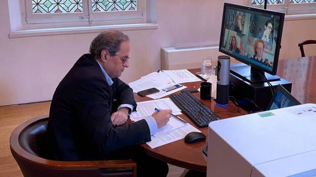 Torra pide prolongar 15 días más el confinamiento