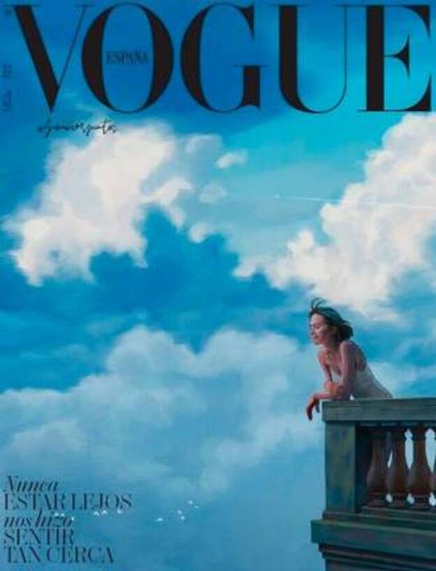 Vogue lanza, por primera vez en su historia, una portada sin fotografía