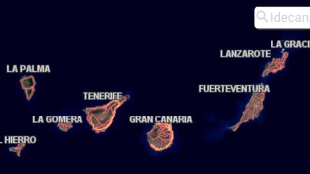 Grafcan actualiza el mapa callejero de Canarias