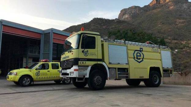 Abre el parque de bomberos de Tejeda