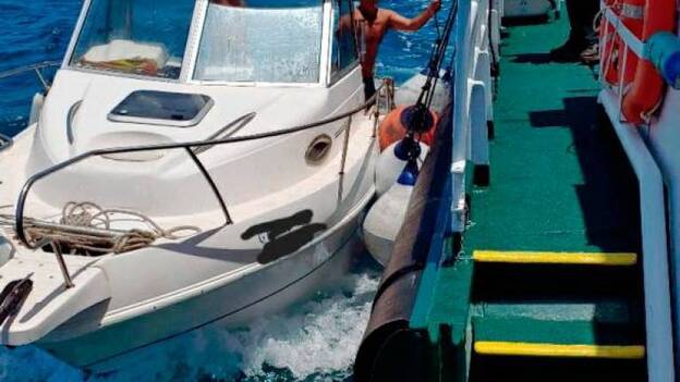Cuatro rescatados en apuros cerca de Lobos