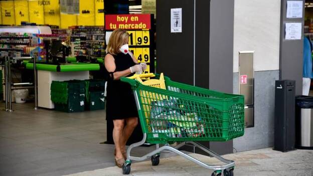 Las compras de los canarios en el súper suben un 31%