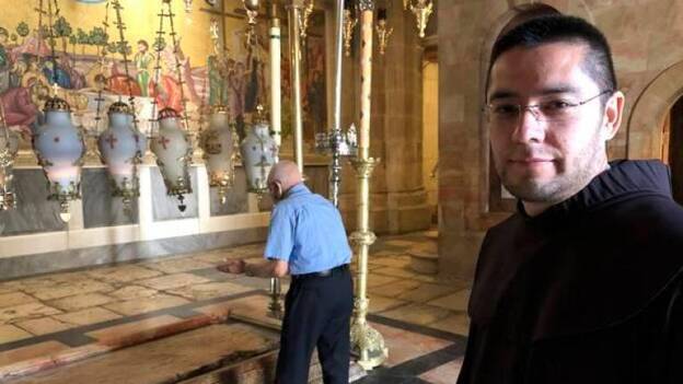 El guardián del Santo Sepulcro