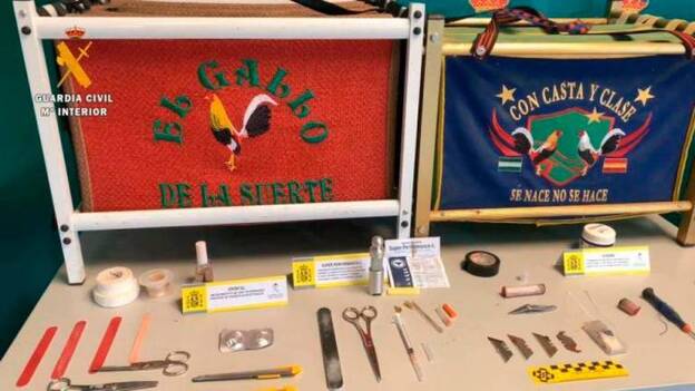 Tres detenidos y 37 investigados por peleas de gallos "multitudinarias"