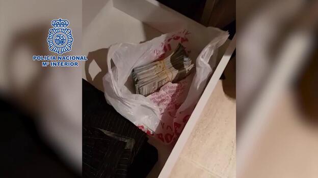 Detenidos por ocultar 304 kilos de hachís para distribuir