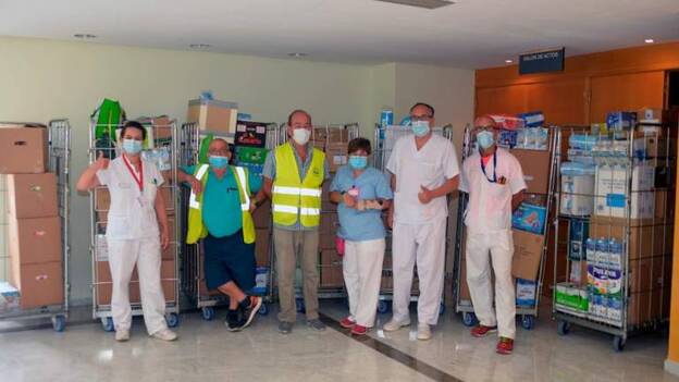 El Insular-Materno Infantil recoge 1.700 kilos de comida