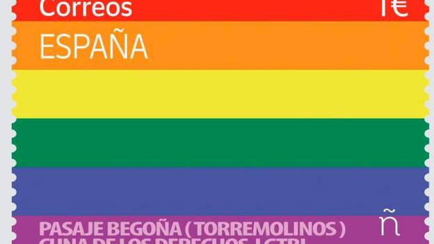 Éxito de Correos con los sellos del arcoíris