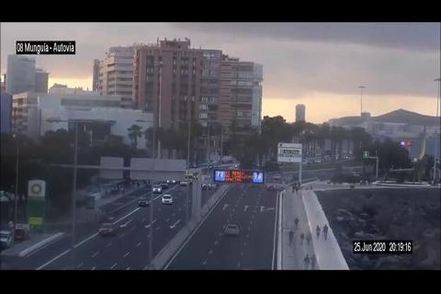 Crítica al ser arrollada en la Avenida Marítima