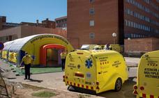 La Generalitat monta un hospital de campaña en Lleida por un rebrote