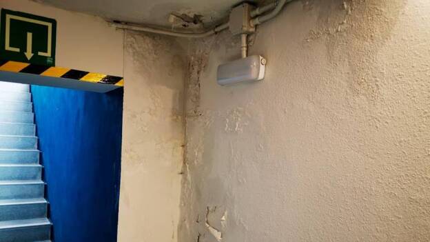 Las filtraciones de San Bernardo, «complicadas de eliminar»