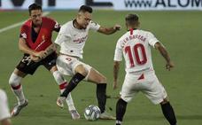 Ocampos casi sentencia el pase del Sevilla a la Liga de Campeones