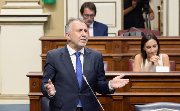 El presidente del Gobierno de Canarias/Acfipress