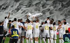 Las mejores imágenes de la fiesta oficial del Real Madrid por su 34ª Liga