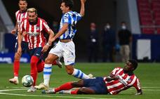 Empate entre Atlético y Real que mete a los 'txuri urdin' en Europa