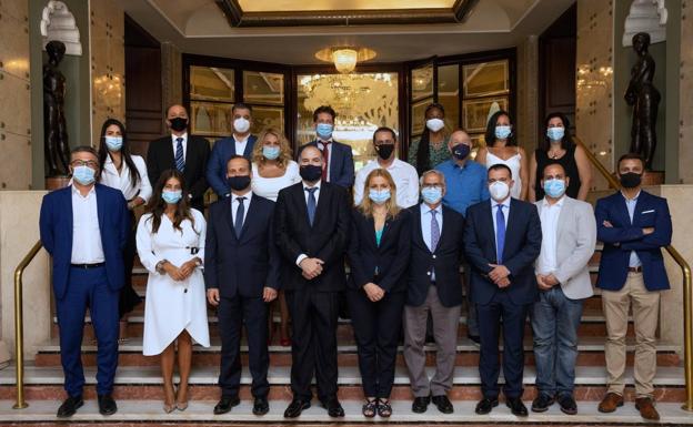 Reunión de Empresarios del Atlántico con Sebastián Grisaleña en el Hotel Santa Catalina