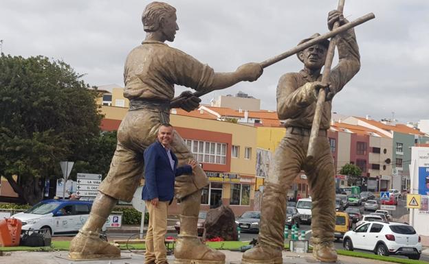 Operación Petra con las esculturas