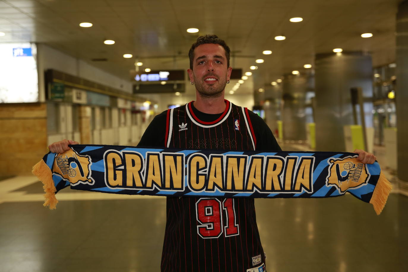 Amedeo Della Valle ya está en Gran Canaria