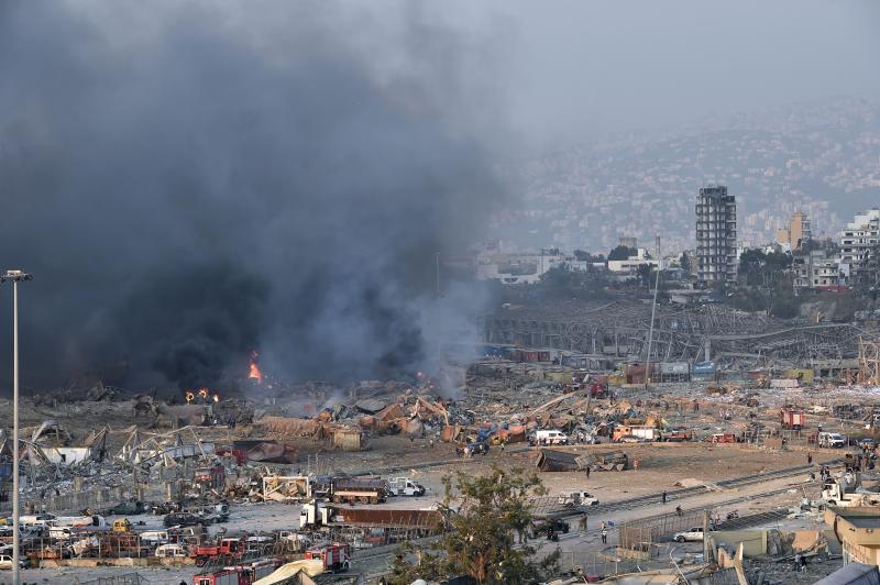 La explosión en el puerto de Beirut, en imágenes