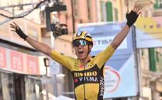 Wout Van Aert gana la Milán-San Remo