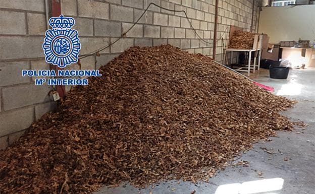 Cae una red de venta de picdura ilegal de tabaco en Ciudad Real