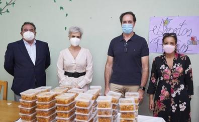 150 menores de la capital reciben menús saludables diarios gracias al proyecto solidario 'Por 150 sonrisas'