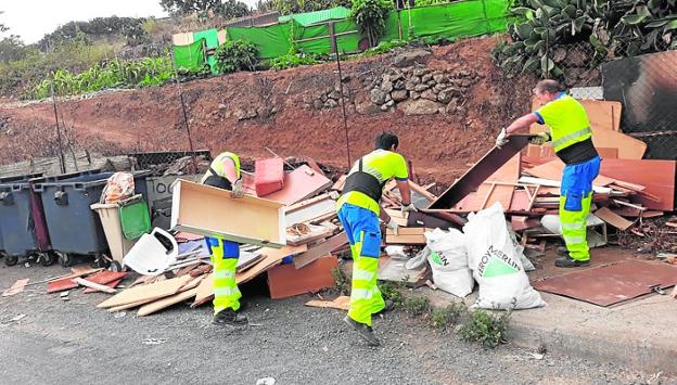 Inspección de Limpieza detecta 39.264 incidencias en la vía pública desde enero
