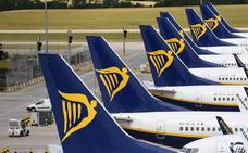 Ryanair reducirá un 20% sus vuelos en septiembre y octubre por las cuarentenas