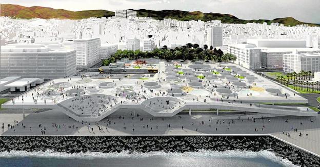 El parque eólico de autoconsumo del tren al Sur suma 26,4 MW con 7 aerogeneradores