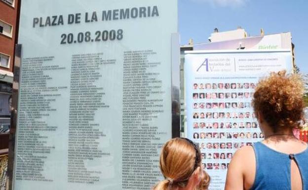 Los familiares de las víctimas de Spanair conmemoran este jueves los 12 años del accidente