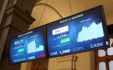 El Ibex-35 hace caso omiso a Wall Street y cierra a la baja