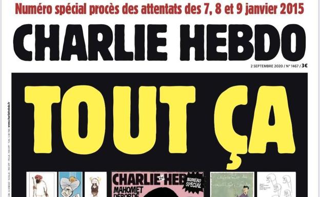 Charlie Hebdo vuelve a publicar las caricaturas de Mahoma