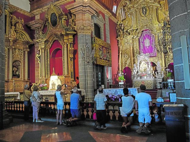 Teror vive una fiesta singular