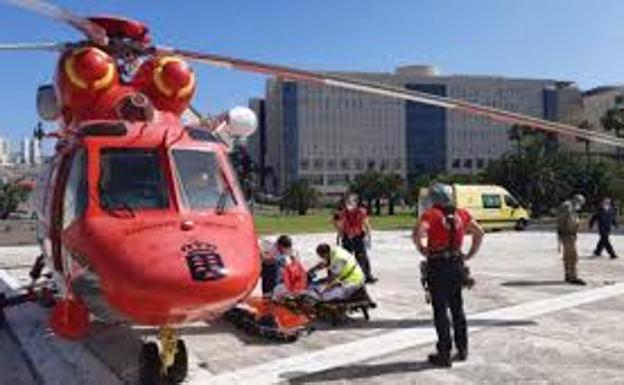 Activan efectivos para rescatar a dos escaladores de la zona del Roque Nublo