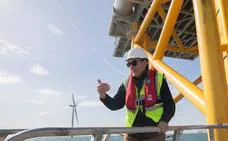 Iberdrola desembarca en Japón con un proyecto eólico marino